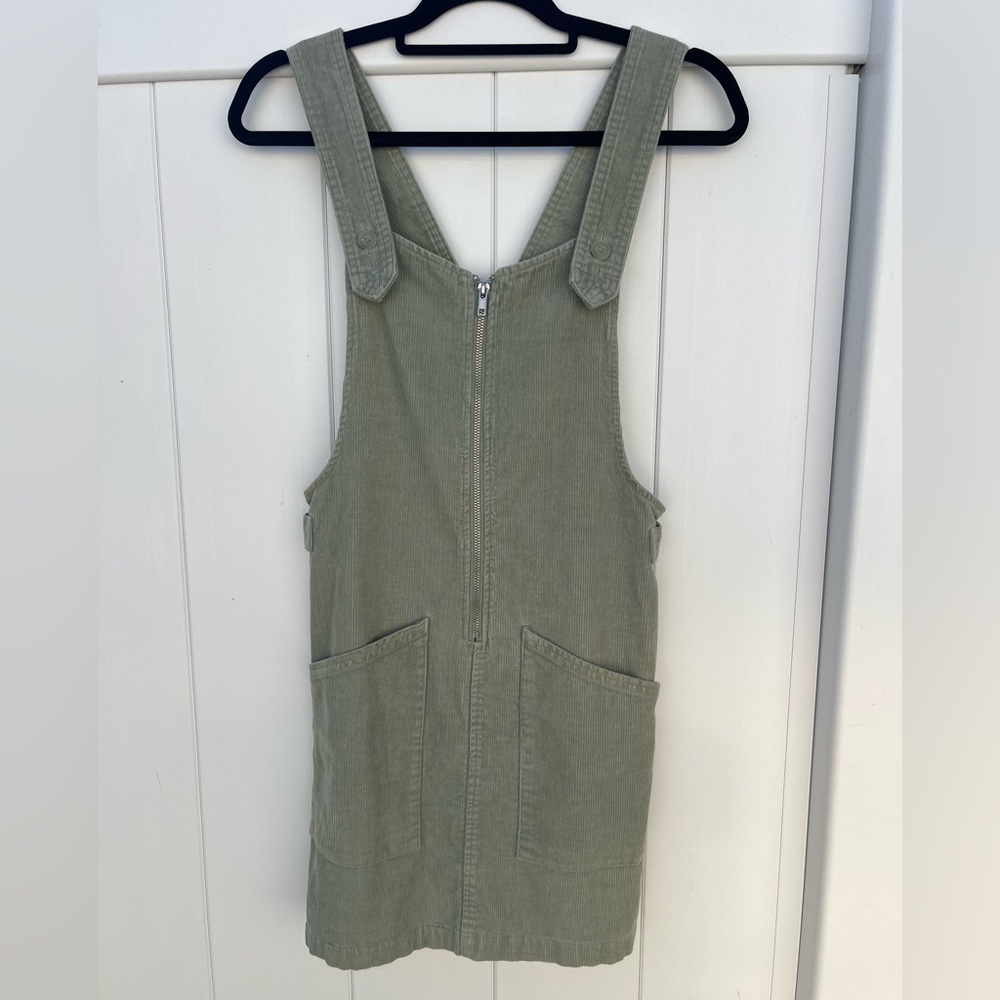 Wild Fable Corduroy Green Dress Size Small Boho - Picture 2 of 11